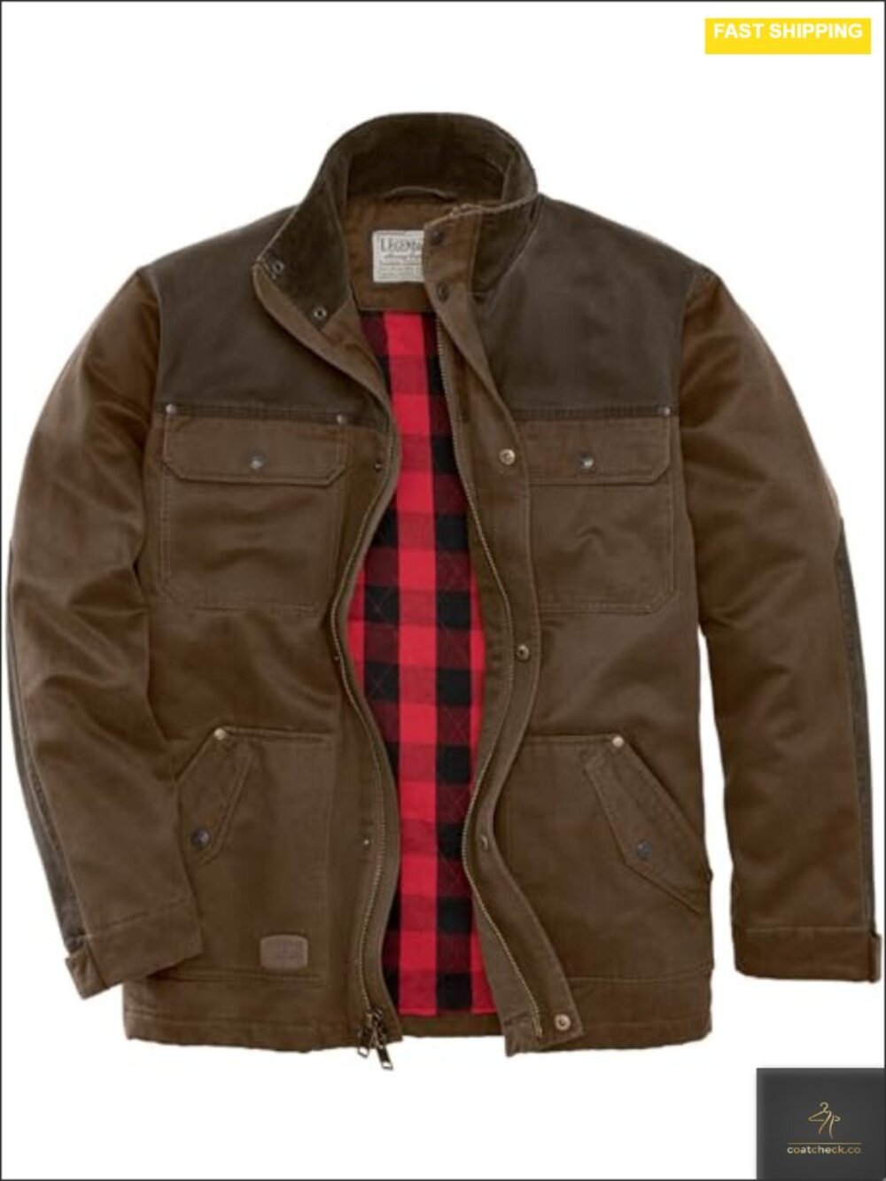 Men's Barn Chore Coat Water Resistant Work Jacket